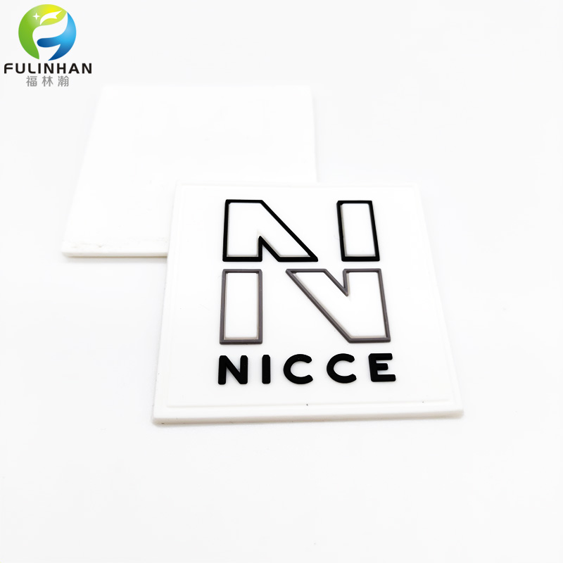 customize brand logo rubber patch