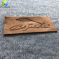 Jeans Leather  embossed labels