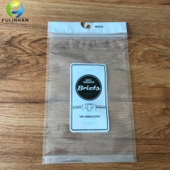 sacchetto in plastica con chiusura a cerniera
