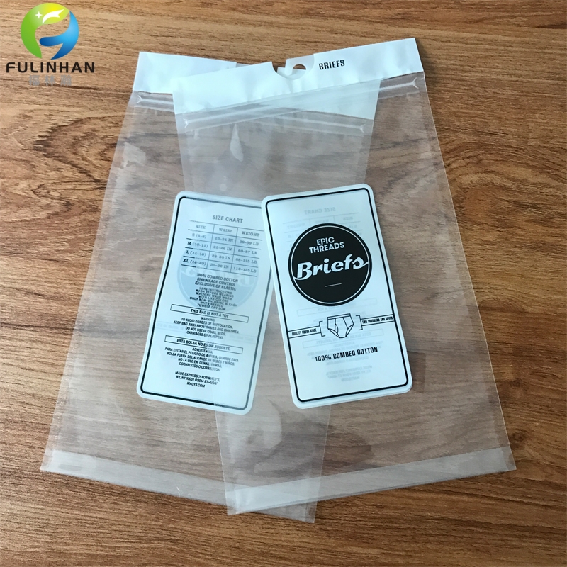 Custom underwear packaging compound bag