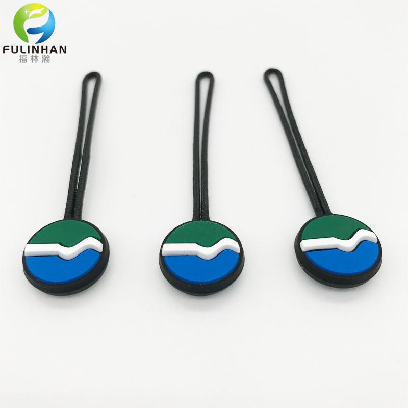 silicone zipper pull tabs