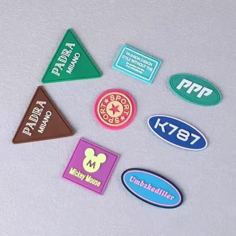 custom garment label transparent patches